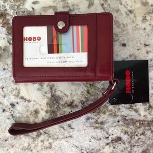 NWT- leather HOBO Wallet/ Wristlet